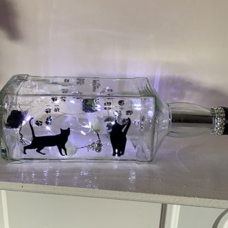 Bottle Cats and Paws £8