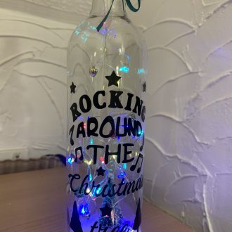 Bottle Christmas Rocking Around A £8