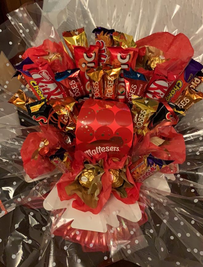Bouquet Red Maltesers £16 Bouquet Red Maltesers £16