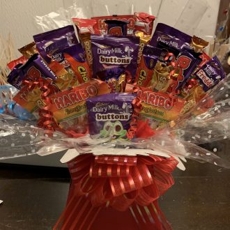 Bouquet Red Mixed Sweets £15