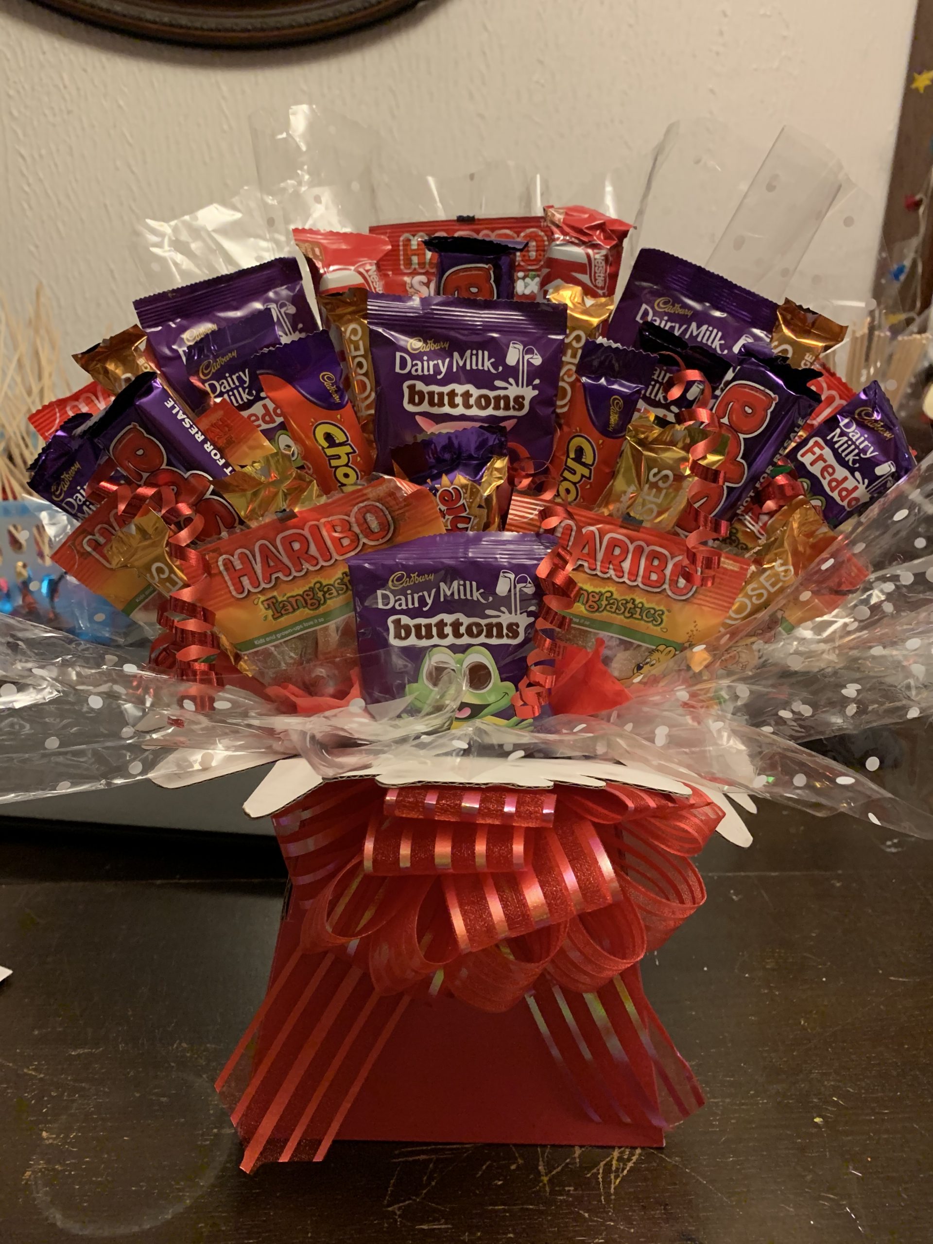 Bouquet Red Mixed Sweets £15 Bouquet Red Mixed Sweets £15