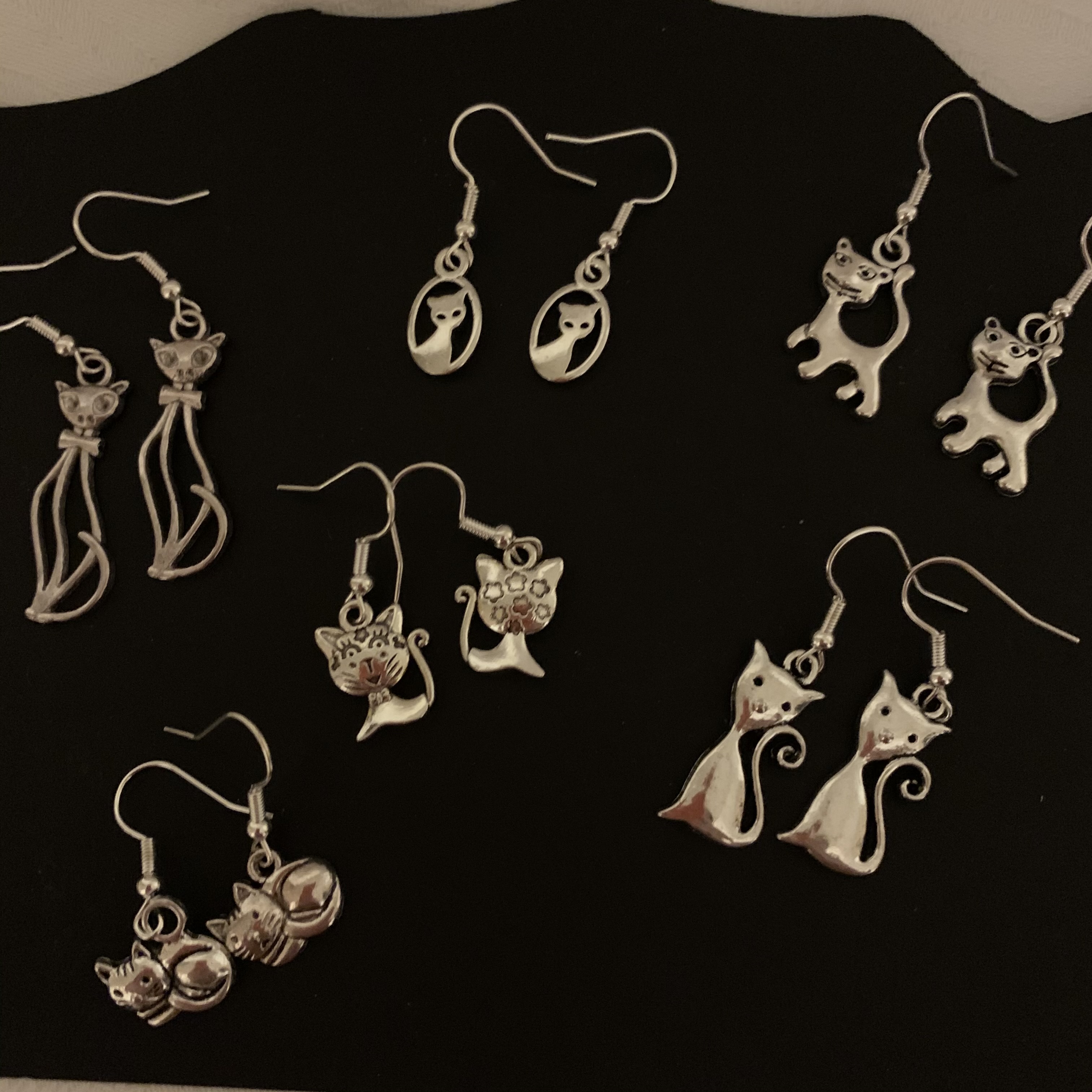 Jewellery Cat Earrings B