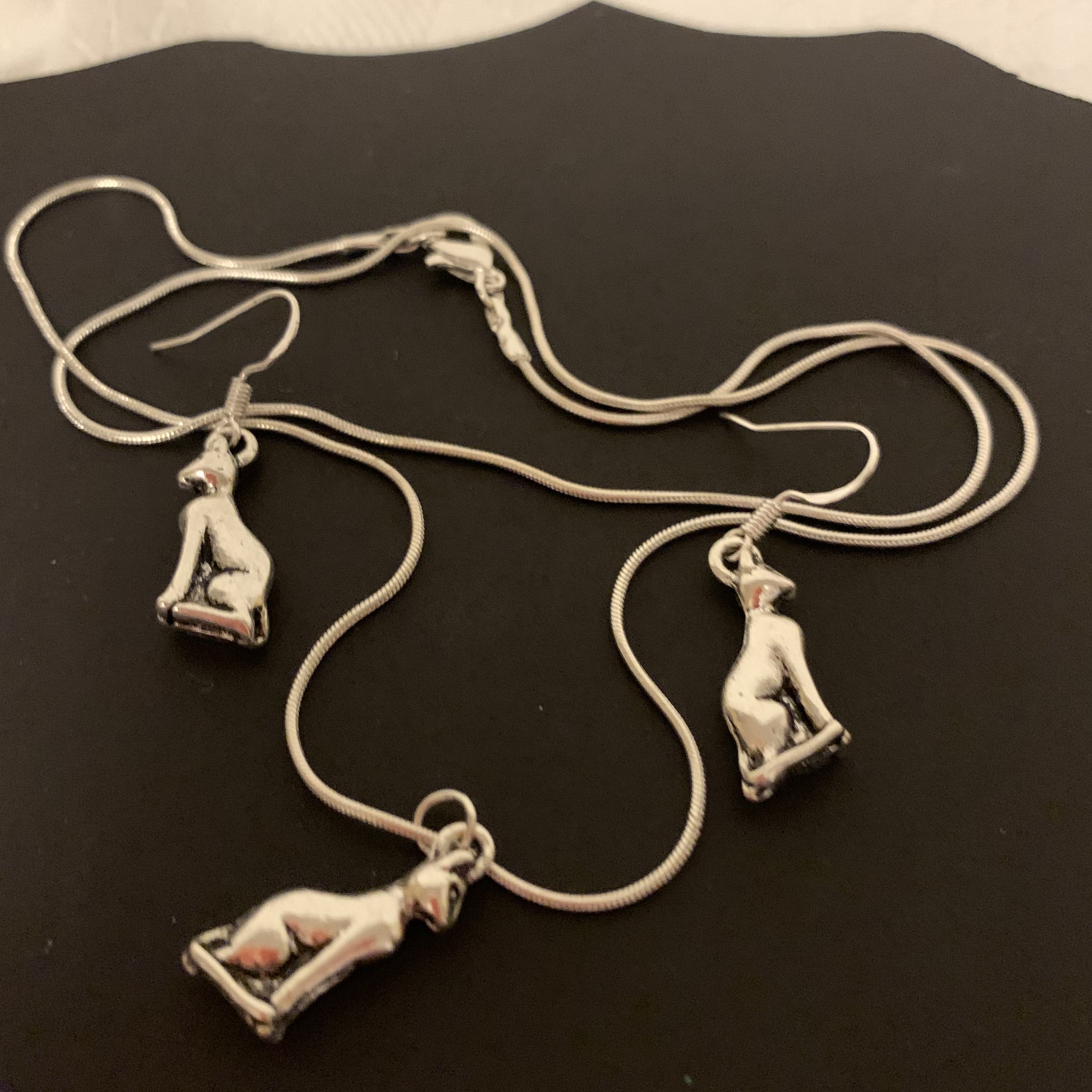 Jewellery Cat Eygptian Set £5.50