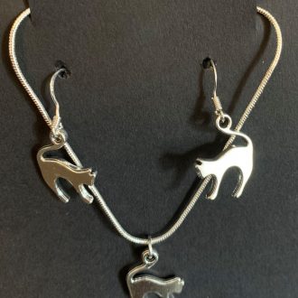 Jewellery Cats Plain Set £5