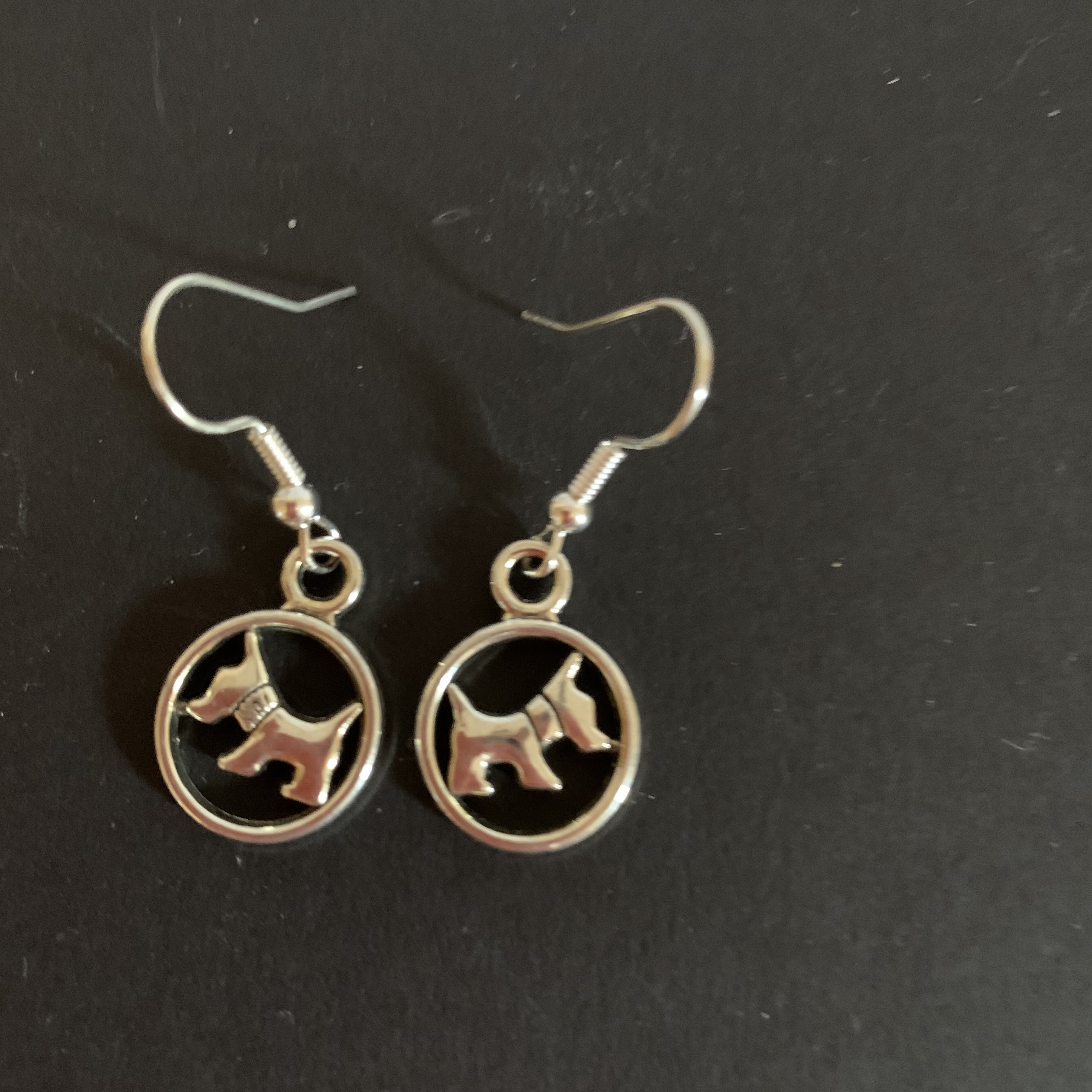 Jewellery Dog Scottie Earrings £3
