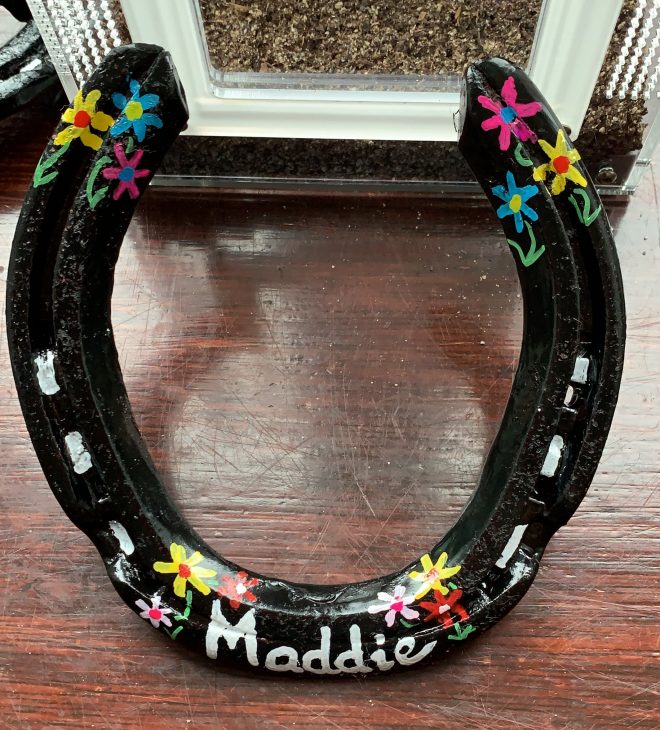 Painted Horseshoe £5 Painted Horseshoe £5