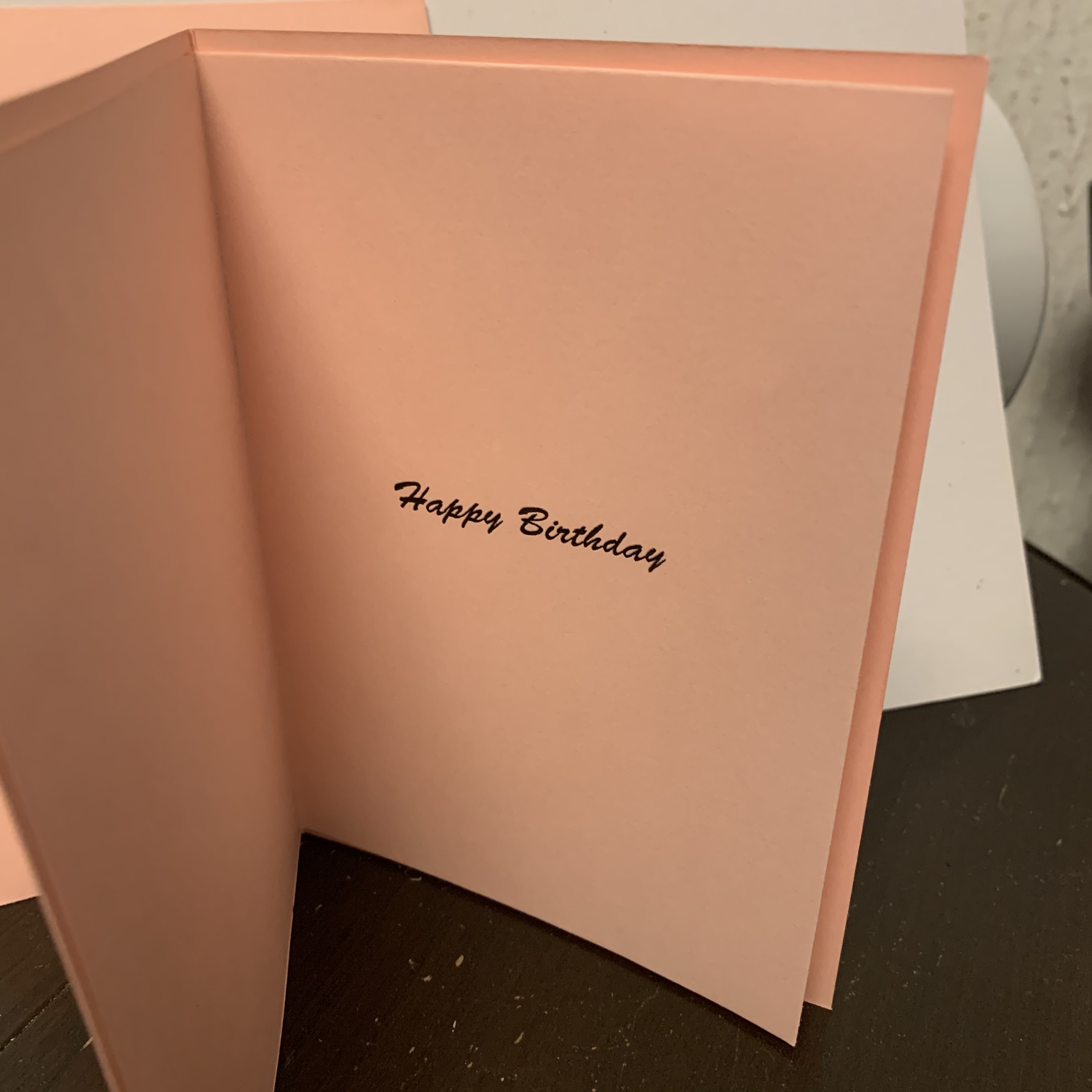 Birthday Floers and Butterflies Insert Birthday Floers and Butterflies Insert