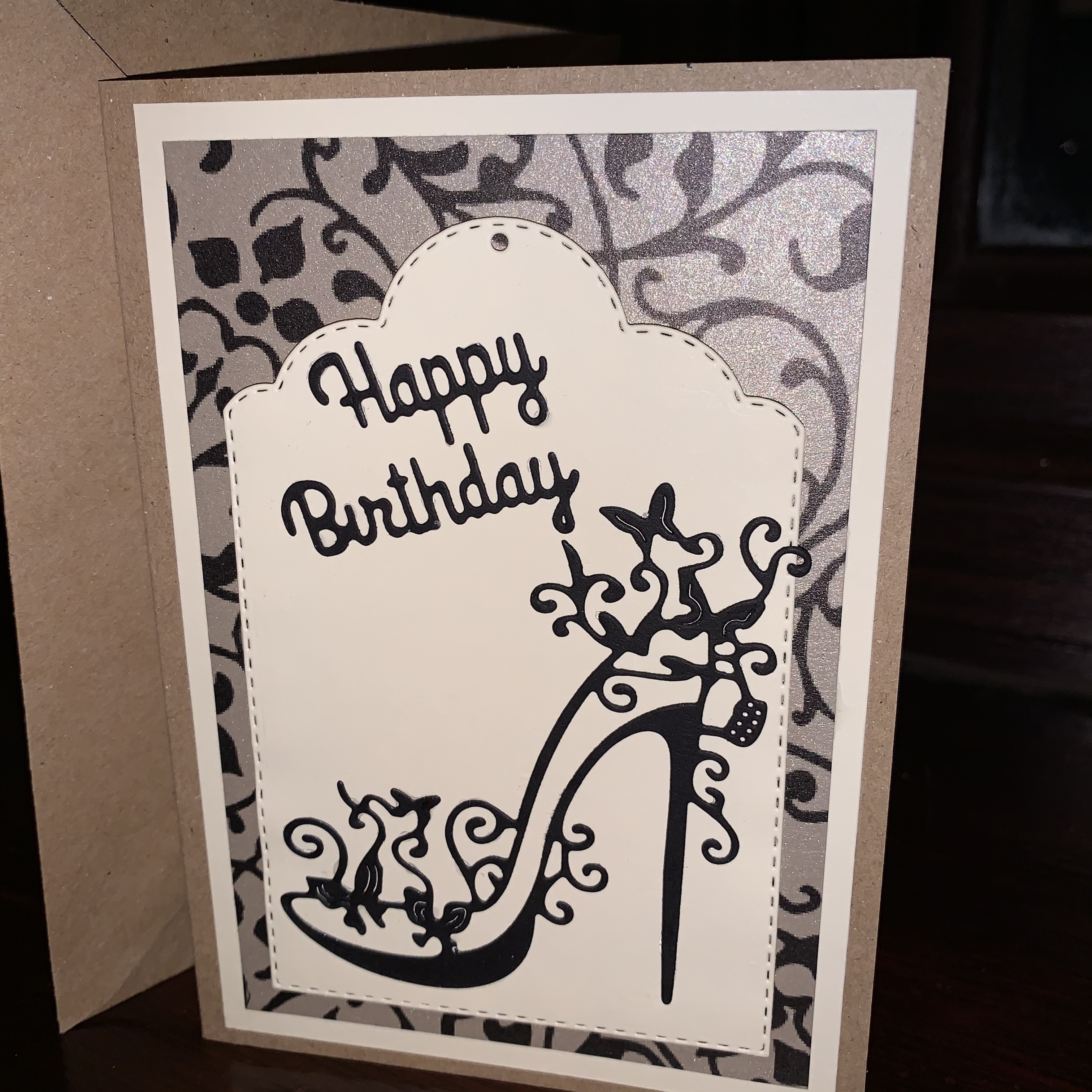 Happy Birthday Shoe 1 6×4 Happy Birthday Shoe 1 6×4