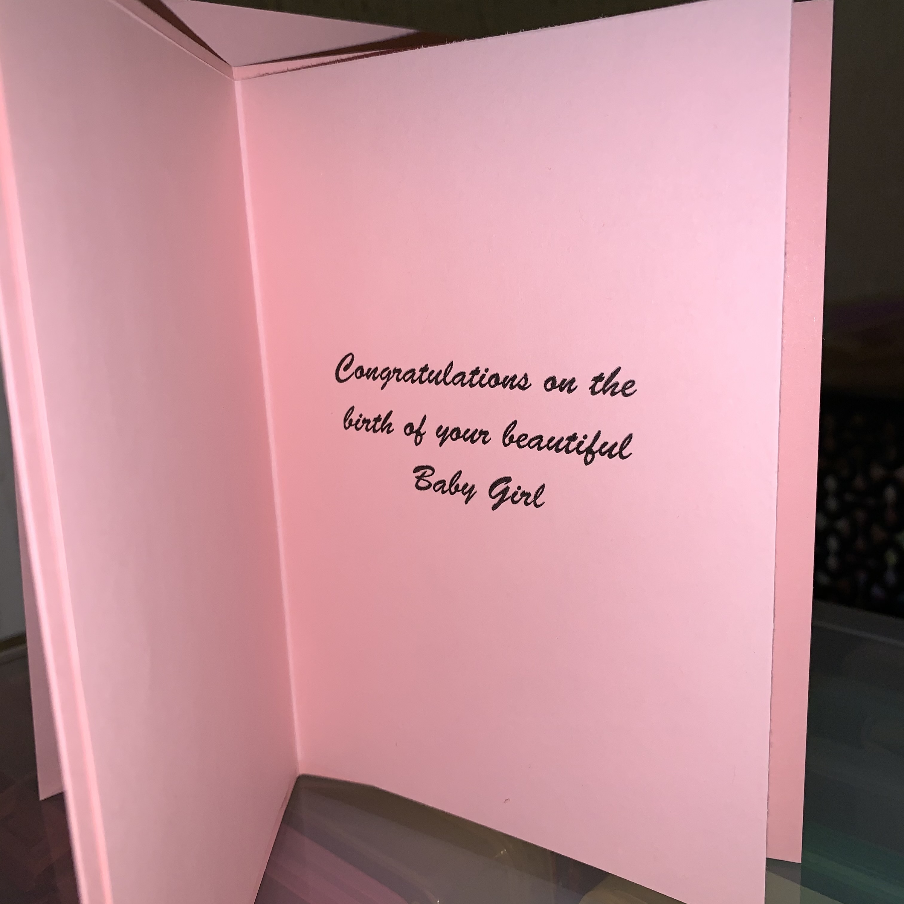 It’s a Girl 6×4 Insert It’s a Girl 6×4 Insert